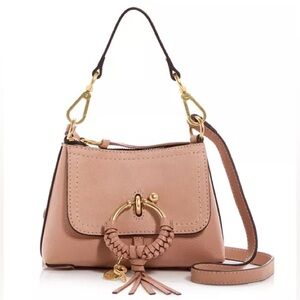 SEE BY CHLOE: MINI JOAN BAG IN BLUSH PINK